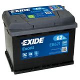  62Ah-12v Exide EXCELL (242x175x190), L, EN540