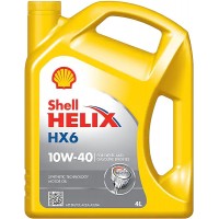   SHELL Helix HX6 SAE 10W-40 SM/CF ( 4)