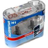   OSRAM H1 12V 55W P14,5s Silverstar (+50%) Hard DuoPET (2 .)