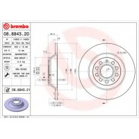   BREMBO 08.8843.21