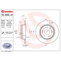   BREMBO 08.8868.20