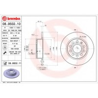   BREMBO 08.9502.11