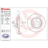   BREMBO 08.A112.11