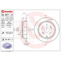   BREMBO 08.A871.10