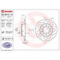   BREMBO 08.B413.1X