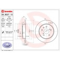   BREMBO 08.B557.10