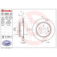   BREMBO 09.8969.20