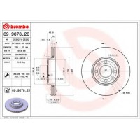   BREMBO 09.9078.20