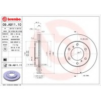   BREMBO 09.A911.10