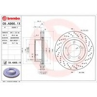   BREMBO 09.A966.1X