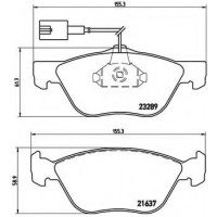    BREMBO P23077