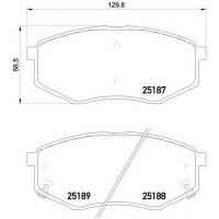    BREMBO P30055