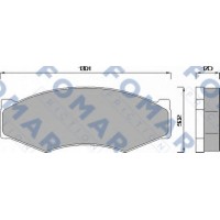    FOMAR Friction FO 441581