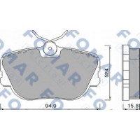    FOMAR Friction FO 450181