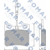    FOMAR Friction FO 454881