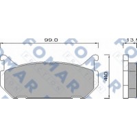    FOMAR Friction FO 455181