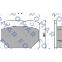    FOMAR Friction FO 465686