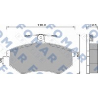    FOMAR Friction FO 488581