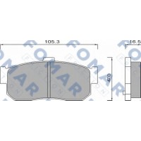    FOMAR Friction FO 488981