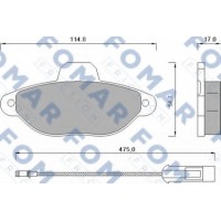    FOMAR Friction FO 582881