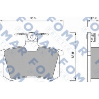    FOMAR Friction FO 625481