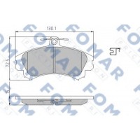    FOMAR Friction FO 638081