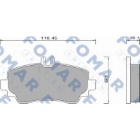    FOMAR Friction FO 668581