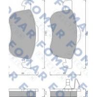    FOMAR Friction FO 673481