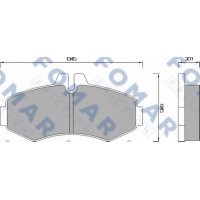    FOMAR Friction FO 678681