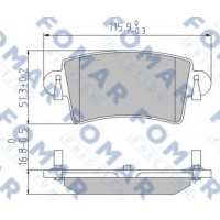    FOMAR Friction FO 684281