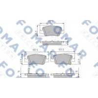   FOMAR Friction FO 862581