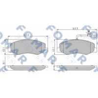    FOMAR Friction FO 898281