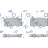    FOMAR Friction FO 906681