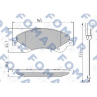    FOMAR Friction FO 925181