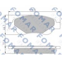    FOMAR Friction FO 929481