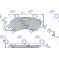    FOMAR Friction FO 935881