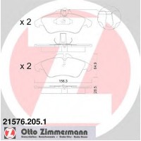    ZIMMERMANN 21576.205.1