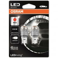   LED 12 V W16W (T16) Red OSRAM 4052899443082