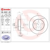   BREMBO 08.9461.20