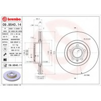   BREMBO 09.9540.11