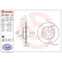   BREMBO 09.9541.10