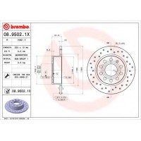   BREMBO 08.9502.1X