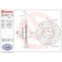   BREMBO 09.9077.1X