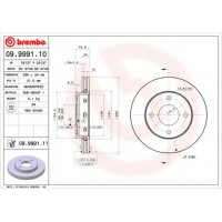   BREMBO 09.9991.11