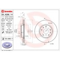   BREMBO 09.A296.11