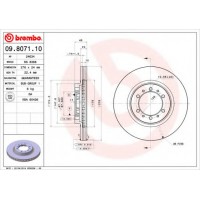    BREMBO 09.8071.10