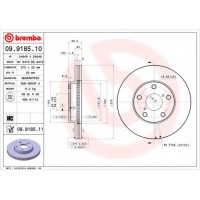    BREMBO 09.9185.10