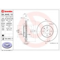    BREMBO 09.A445.10