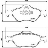    BREMBO P24055