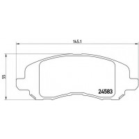    BREMBO P18001